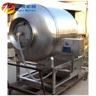 산업용 스테인리스 스틸 진공 롤러 넥팅 기계 200-300kg/배치 육류 텀블러