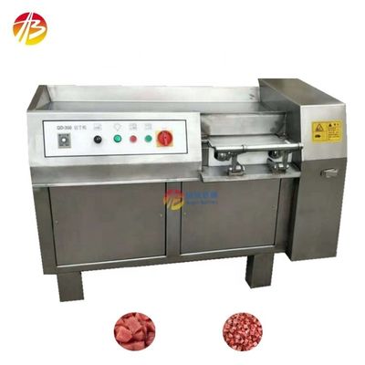 상업용 냉동 염소 고기 절단 기계 27mm 절단 크기 2.25KW 총 전력