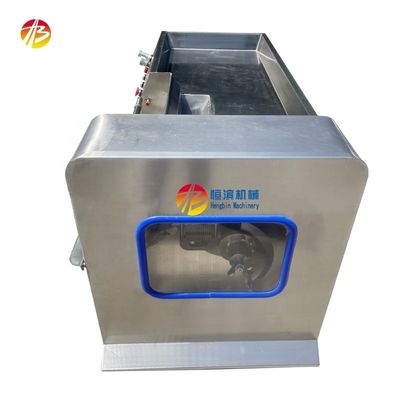 상업용 냉동 염소 고기 절단 기계 27mm 절단 크기 2.25KW 총 전력