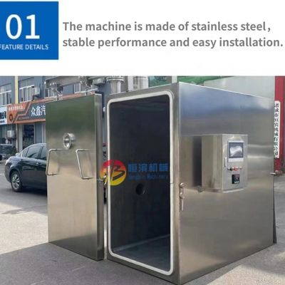 진공 펌프 전력 5.5KW 식탁 냉각기 기기 식품 베이커리 과일 파스타