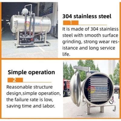 50kg 진공 냉동 탈수 기계 전 냉동 온도 기능 -18C -60C