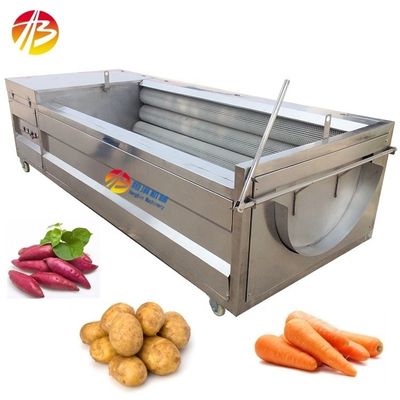 용량 200kg/h 산업용 카사바 껍질을 벗기는 세탁기