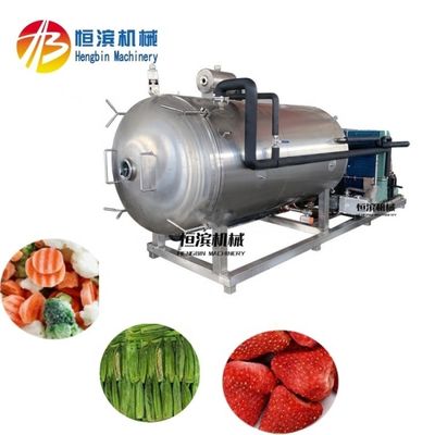 커피 냉동 건조기 38kW 및 진공도 ≥ 1Pa 내 냉동 건조 과자