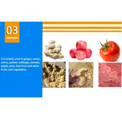 상업용 3kw 감자 사과 토마토 분쇄 기계 과일과 채소 가공
