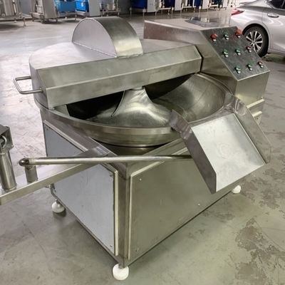 1400/3000 r/min 칼 속도 고기 그릇 절단기 빠르고 일관성 있는 고기 가공