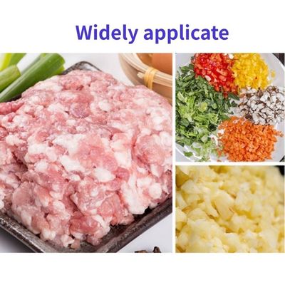 1400/3000 r/min 칼 속도 고기 그릇 절단기 빠르고 일관성 있는 고기 가공