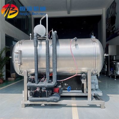 해산물 및 과일 38kw 에너지 절감 냉동 건조기 1400*1000mm 트레이 크기